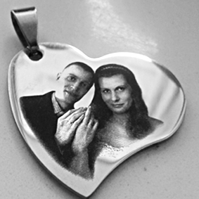 кулон серце