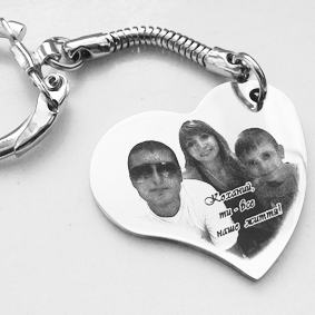 кулон серце