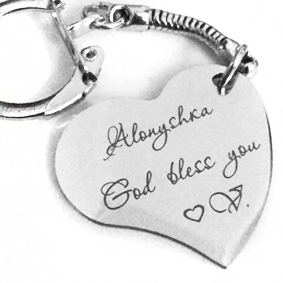 кулон серце