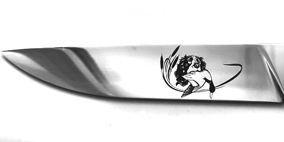 Гравіювання ножів